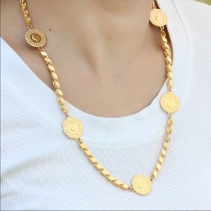 Long 18k Gold Plated Chain